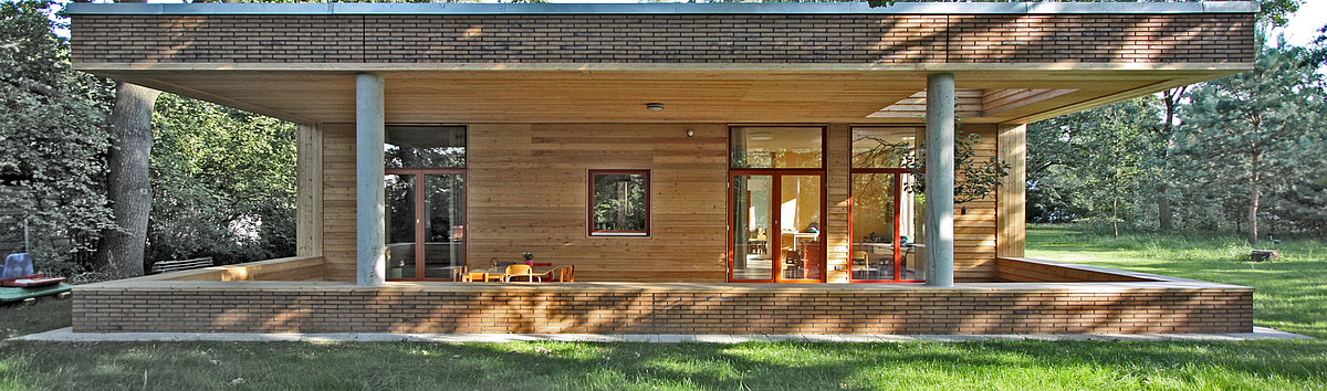 Co² neutrales Gebäude aus Klinkern für Nachhaltigkeit und für Bewusstes Bauen